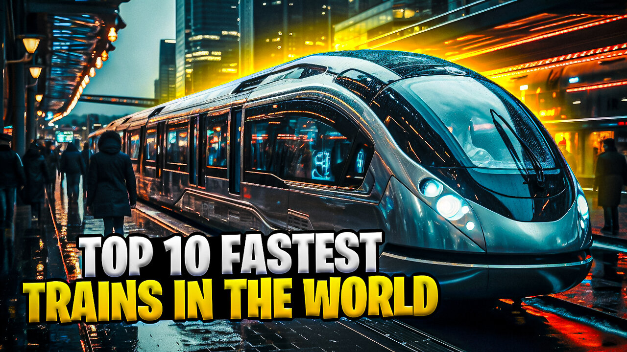 You Won't Believe How Fast These Trains Go! 😱