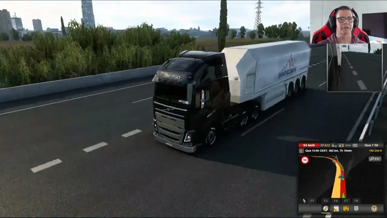 EURO TRUCK SIMULATOR 2 IBÉRIA DLC#25 UMA CARGA DE VIDROS