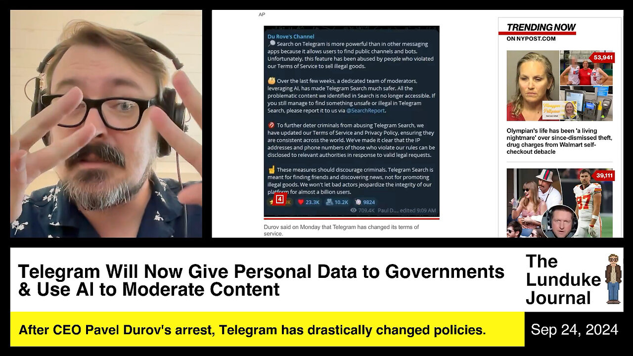 Telegram Will Now Give Personal Data to Governments & Use AI to Moderate Content