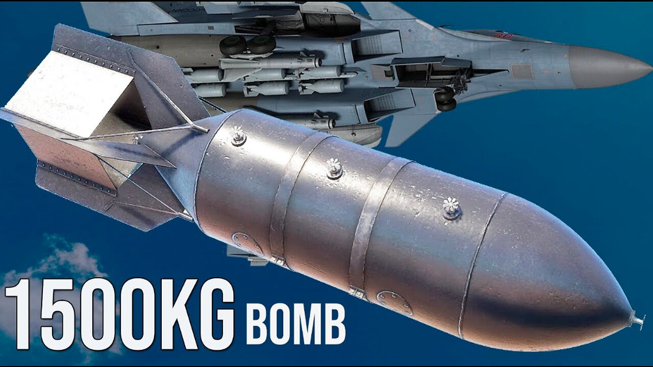 Bunker Buster! Russia uses the 1500KG mega bomb for the first time in the battlefield