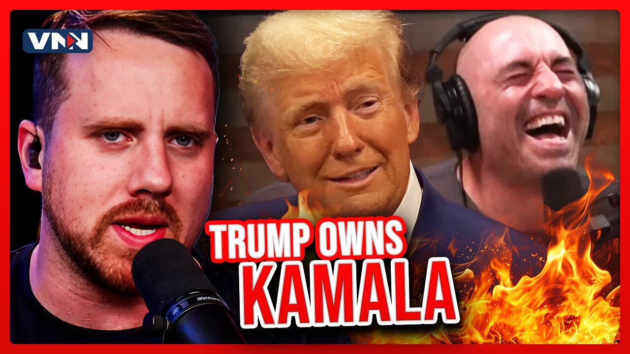 Trump CRUSHES Harris Campaign In Jaw-Dropping Rogan Interview | The ...