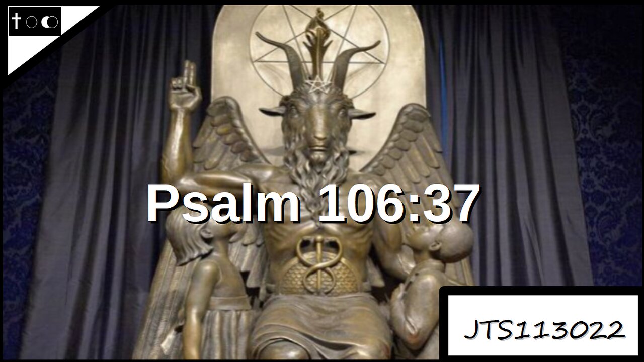 Psalm 106:37 - JTS113022