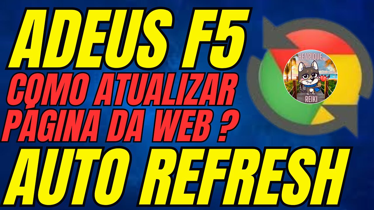 ADEUS F5 - COMO ATUALIZA PAGINA AUTOMATICAMENTE ? #henriquereiki #videoaula #conhecimento #atualizarpagina