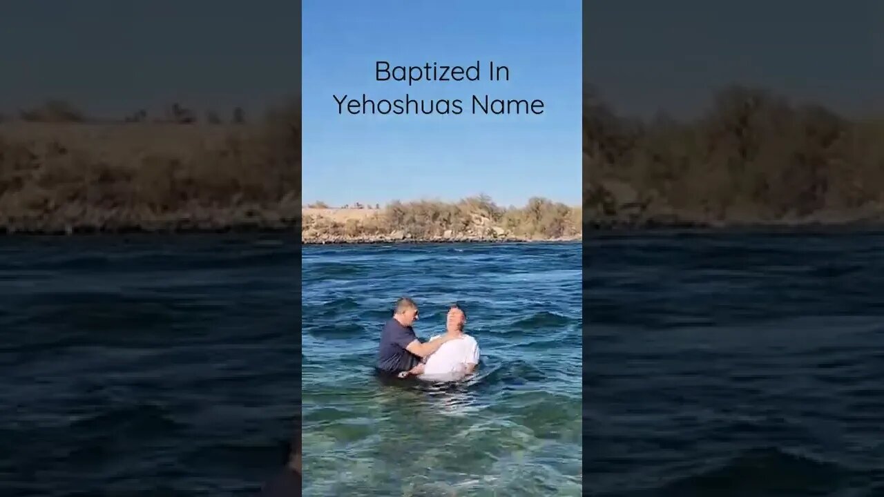 Brother Solomon Baptisted Me In The Colorado River 7/9/22