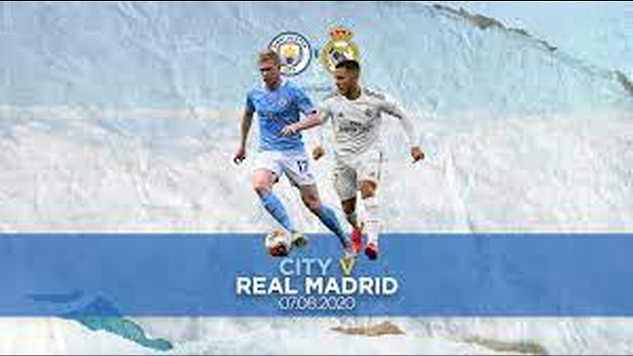 MANCHESTER CITY VS REAL MADRID 1/2 FINAL