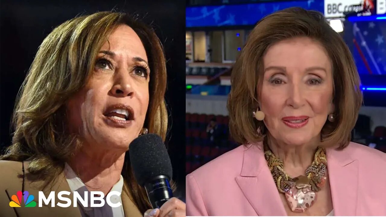 Nancy Pelosi Discusses VP Harris's Impact and Gov. Walz's Electrifying DNC Speech