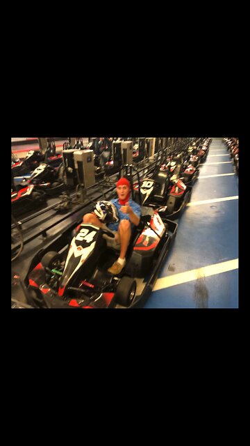 John and Brady go kart challenge ￼
