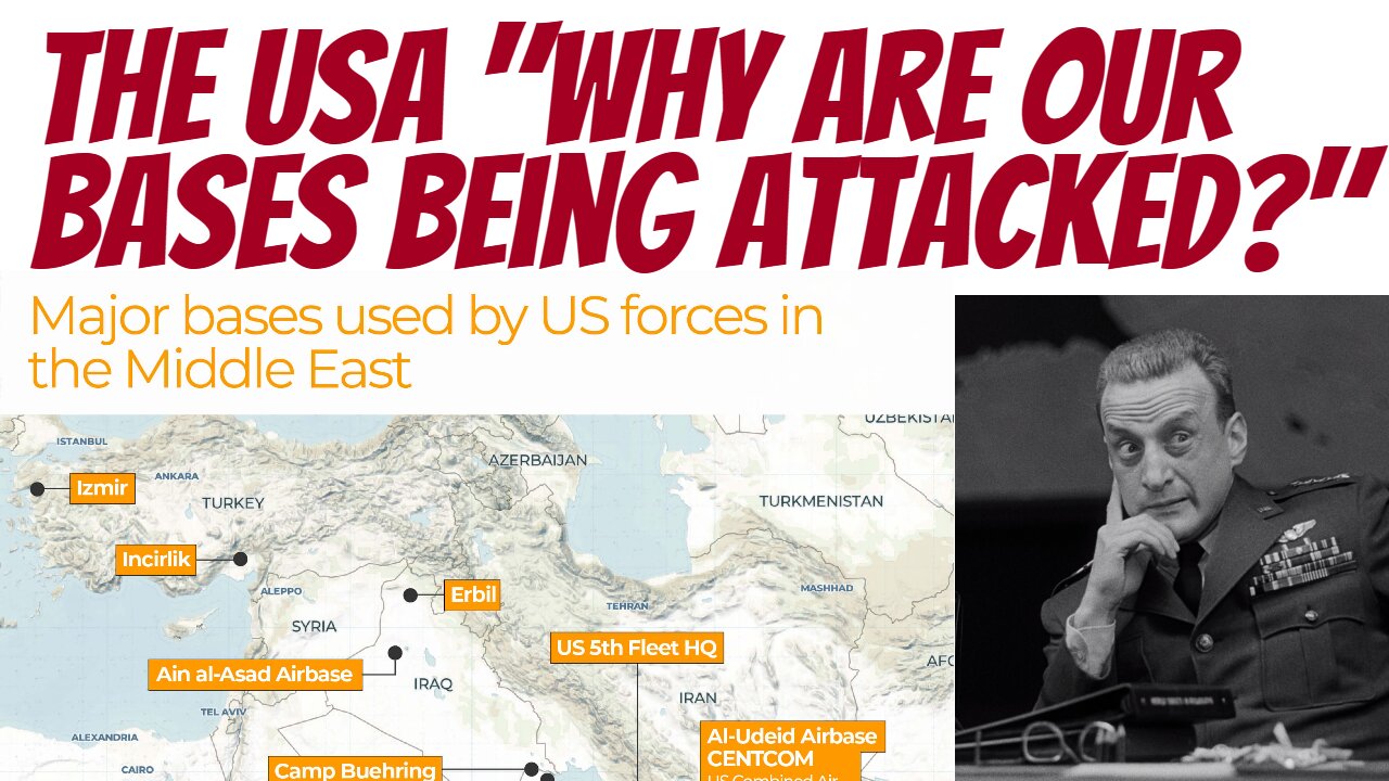 The US baffled as to why their occupying military bases are being attacked!