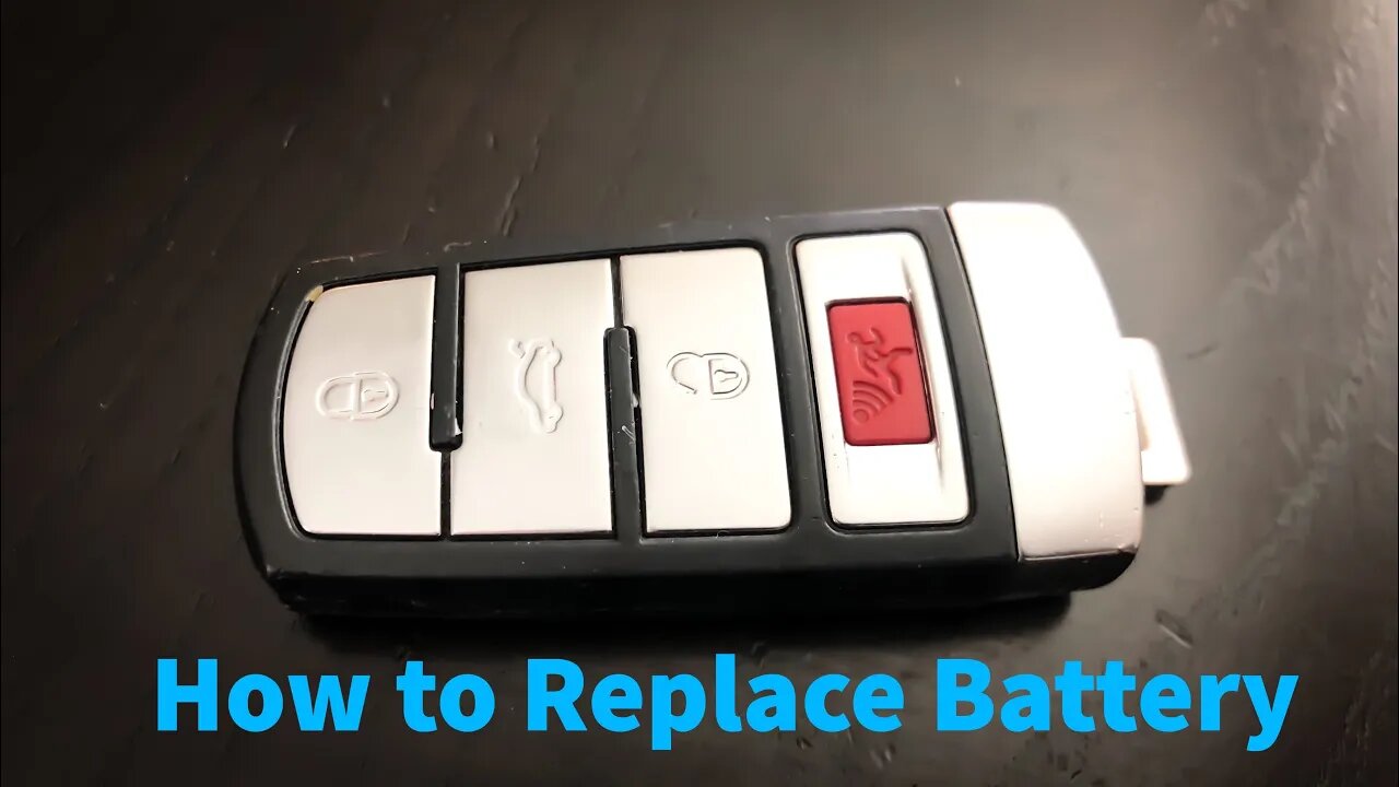 How to Replace Battery on Key Fob - Volkswagen CC 2014