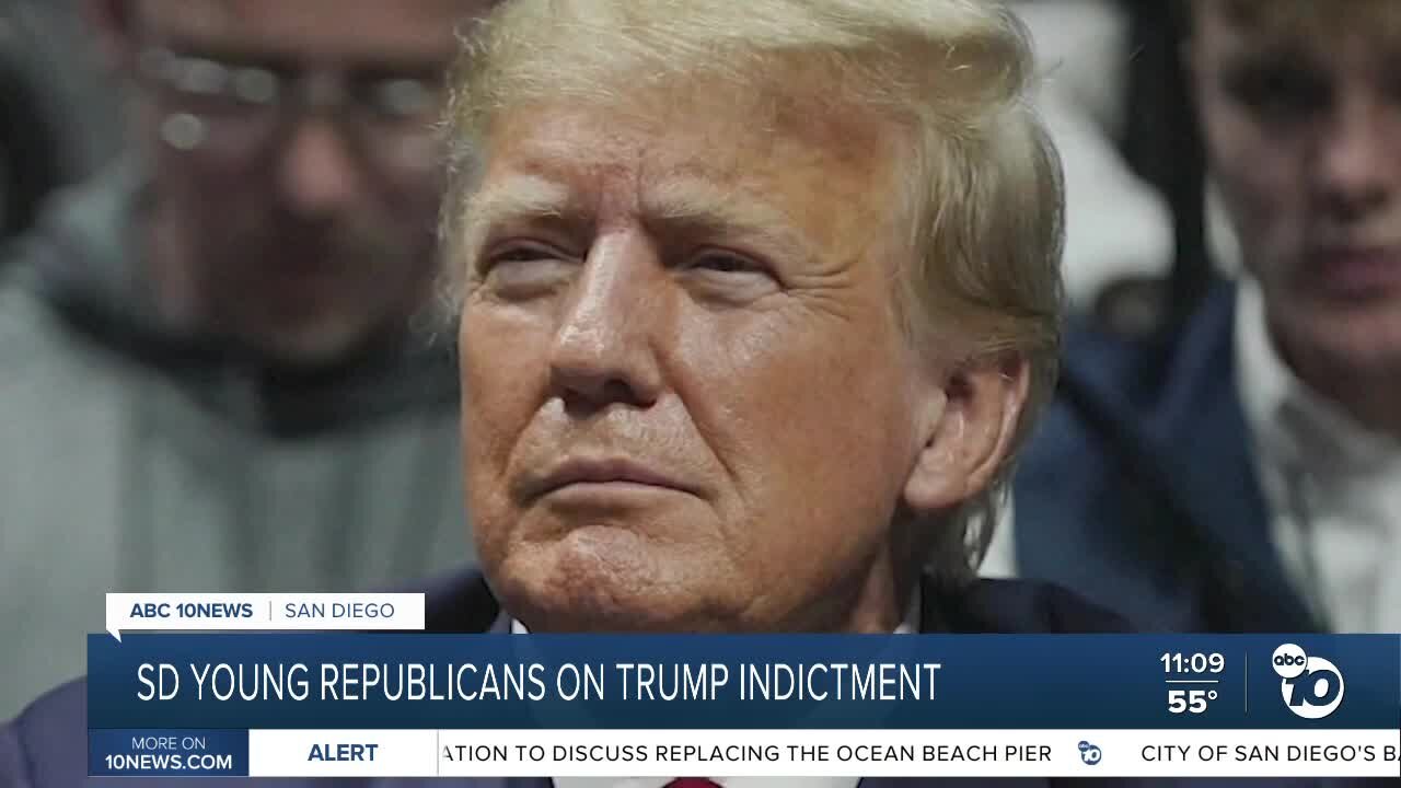 San Diego Young Republicans address former President Trump's Indictment