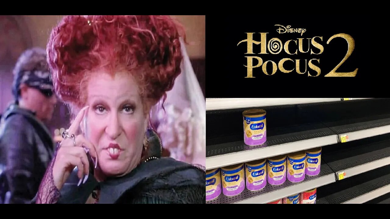 Hocus Pocus 2 Star Bette Midler Tells Women Don't Worry About BABY FORMULA, Breastfeeding Is Free!