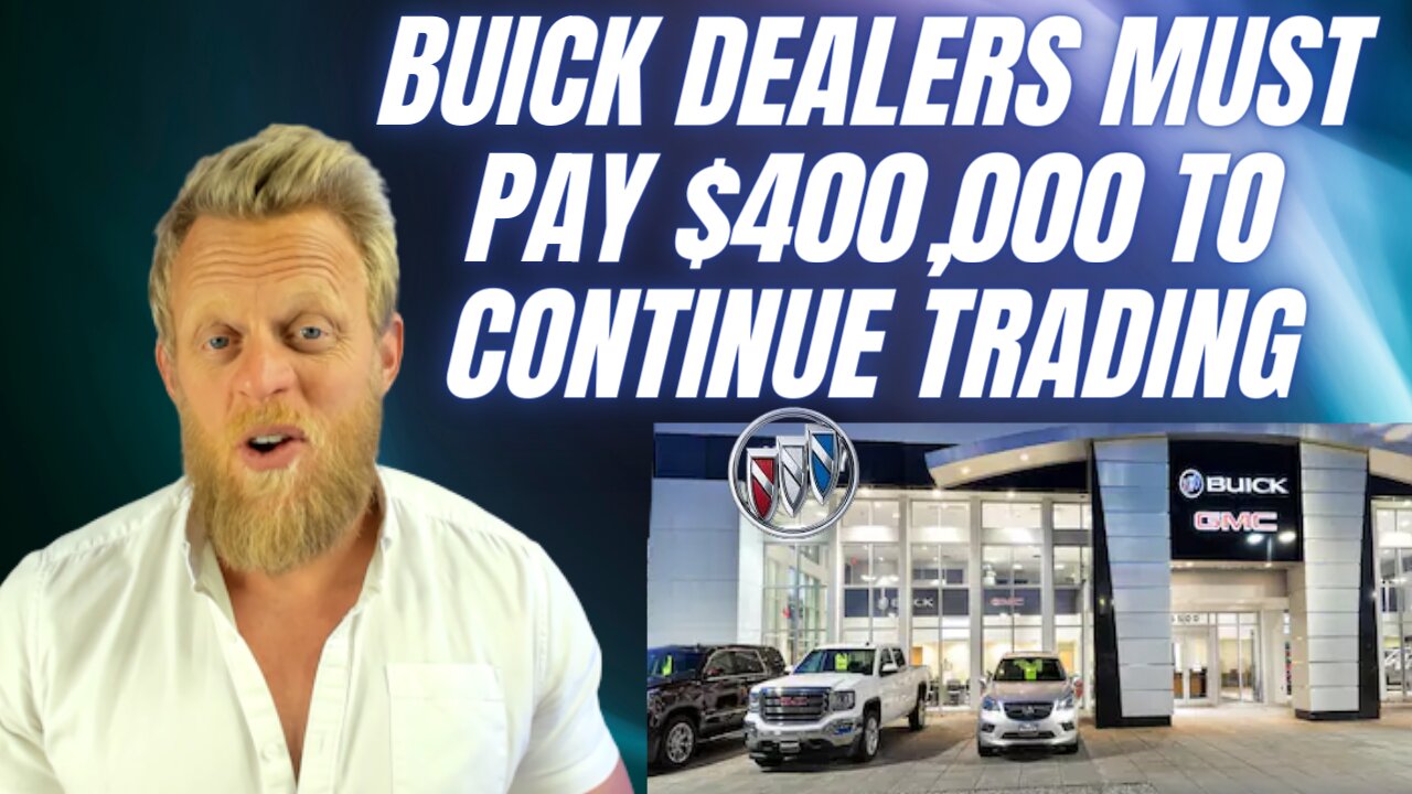 Buick dealers face $400,000 EV investment to stay in business