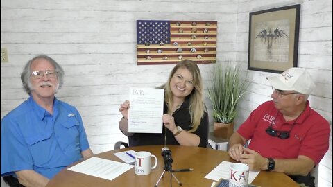 Candiate Kat Cammack, FL-03, Signs the FAIRtax Pledge