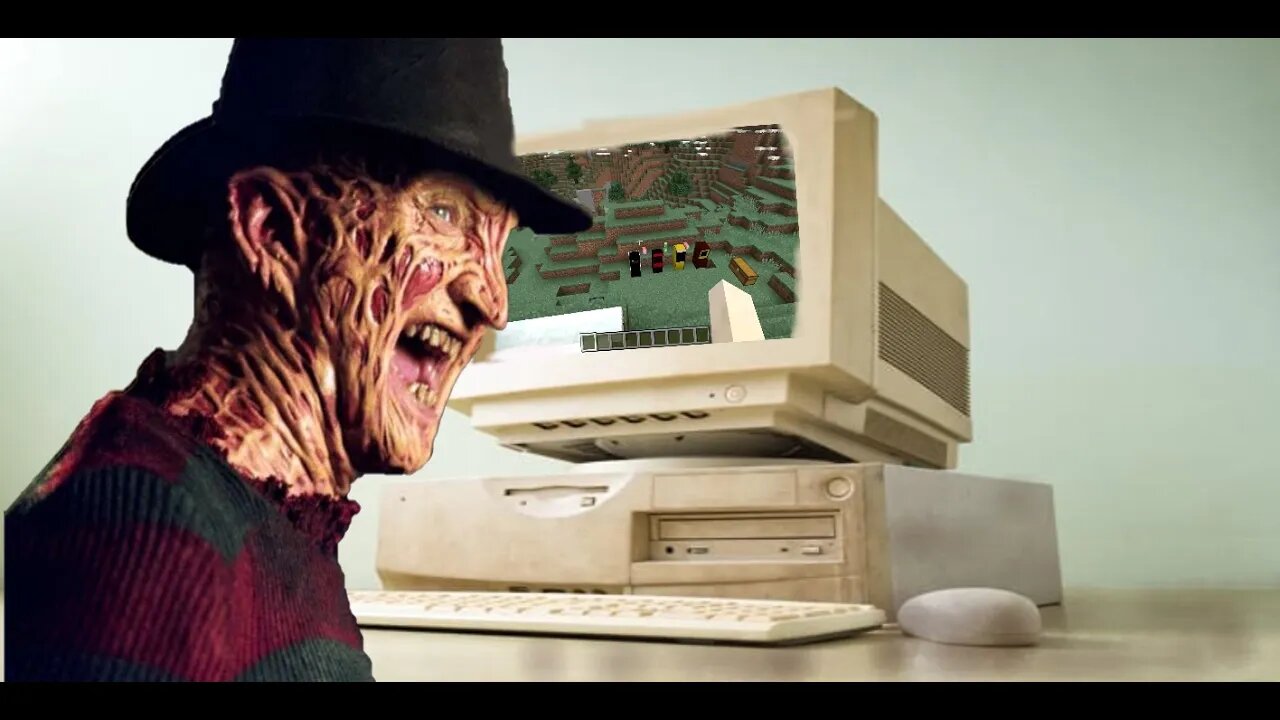 Freddy Krueger Plays Minecraft!