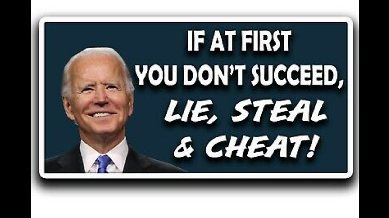 Evidence for Liberals lying Biden