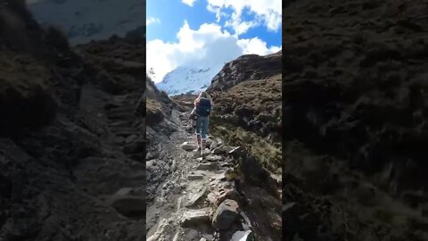 The most beautiful view in Peru! #shorts #peru #laguna69 #perutravel