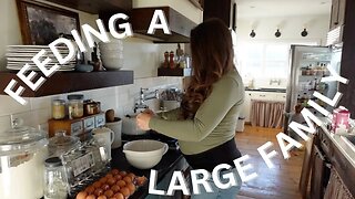 Large Family What We Eat In A Day