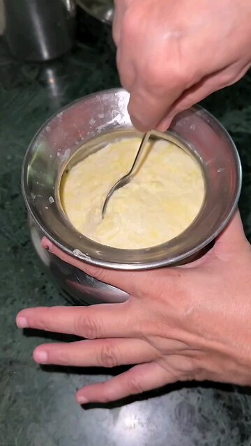 desi makhan / home made butter
