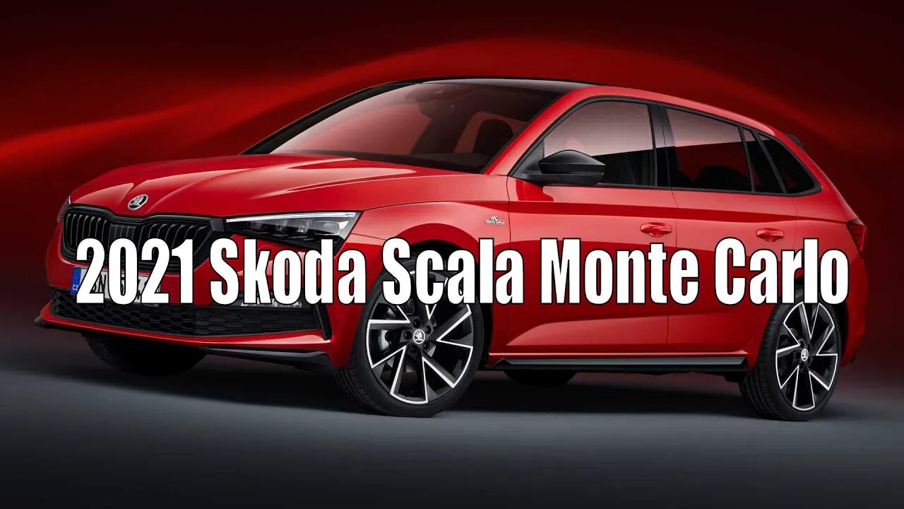 2021 Skoda Scala Monte Carlo