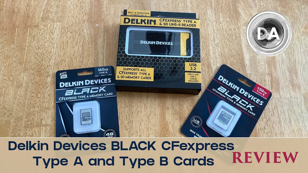 Delkin Devices Black CF Express Type A and Type B Cards Review