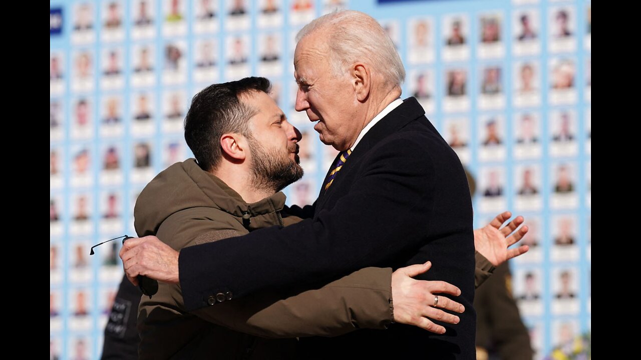 Biden's video from Zelensky Publications Sky News