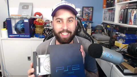 Unboxing direto do Japão! PS2 Midnight Blue! Com HD interno ORIGINAL, BB Network! Lindão!