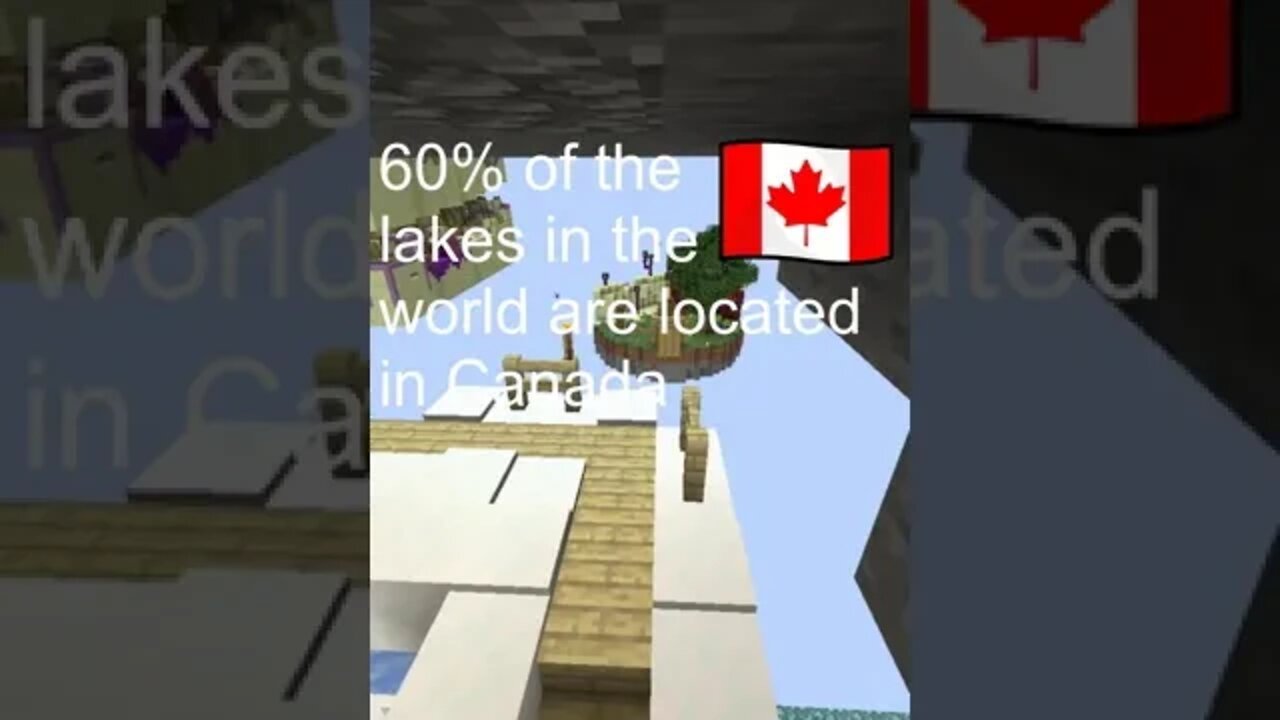 Minecraft Parkour with Crazy Facts #7