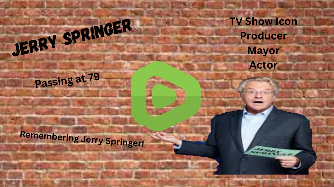 WTF AMERICA EPISODE 3 REMEMBERING JERRY SPRINGER