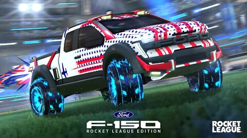 Rocket League | Ford F 150 Red, White & Boom Bundle