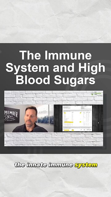 Shocking Revelation About Blood Sugar and the Immune System