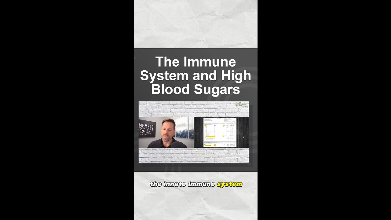 Shocking Revelation About Blood Sugar and the Immune System