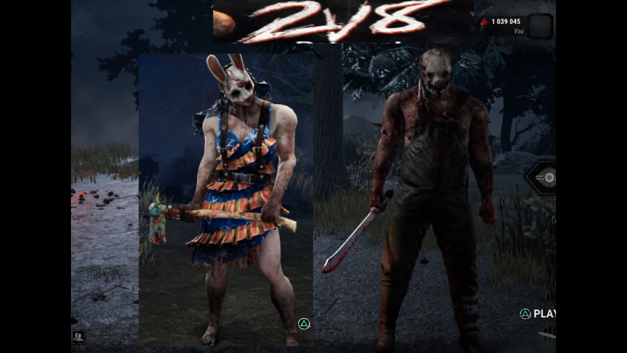 2v8 Killer Gameplay HUNTRESS and TRAPPER vs 8 survivors - DEAD BY DAYLIGHT