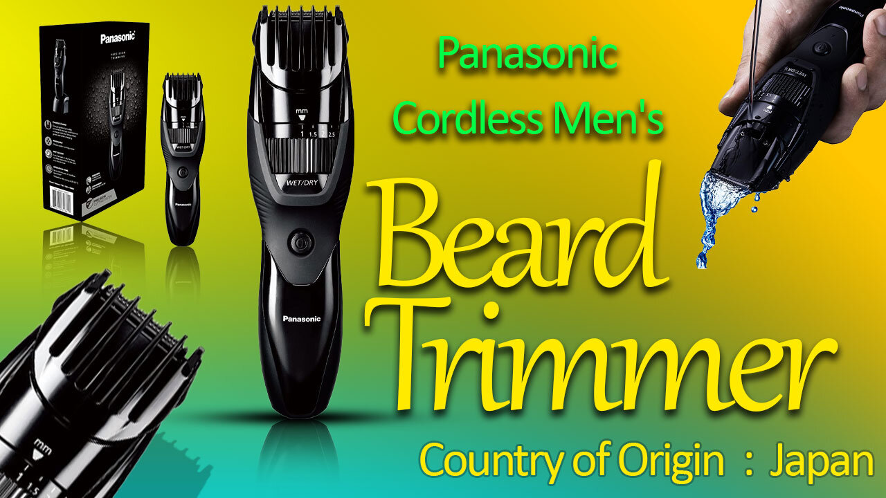 Panasonic Cordless Men's Beard Trimmer | Amazon product review