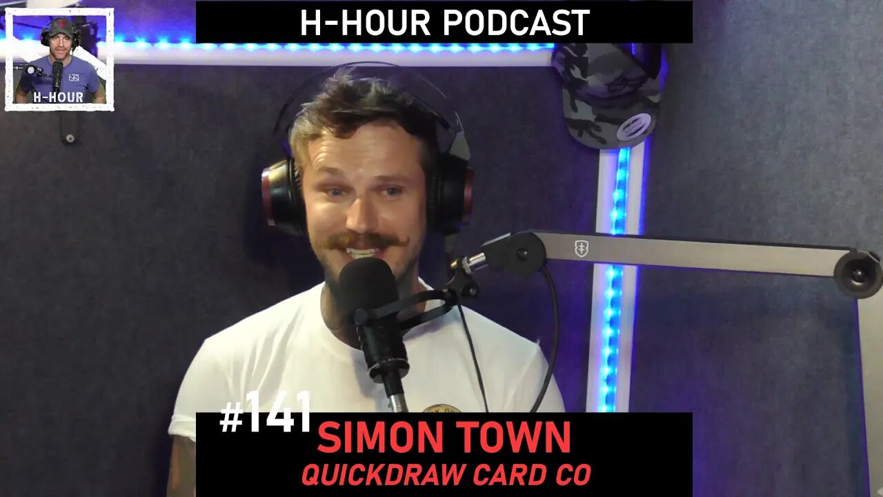 H-Hour Podcast #141 Simon Town - Quickdraw Card Co, former Royal Marine Sniper