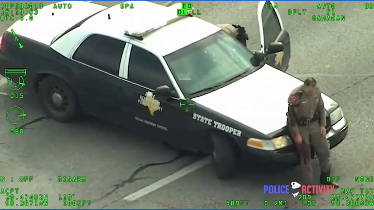 Texas DPS State Trooper Shows How To Get Shot On A Traffic Stop - Tactical Fail