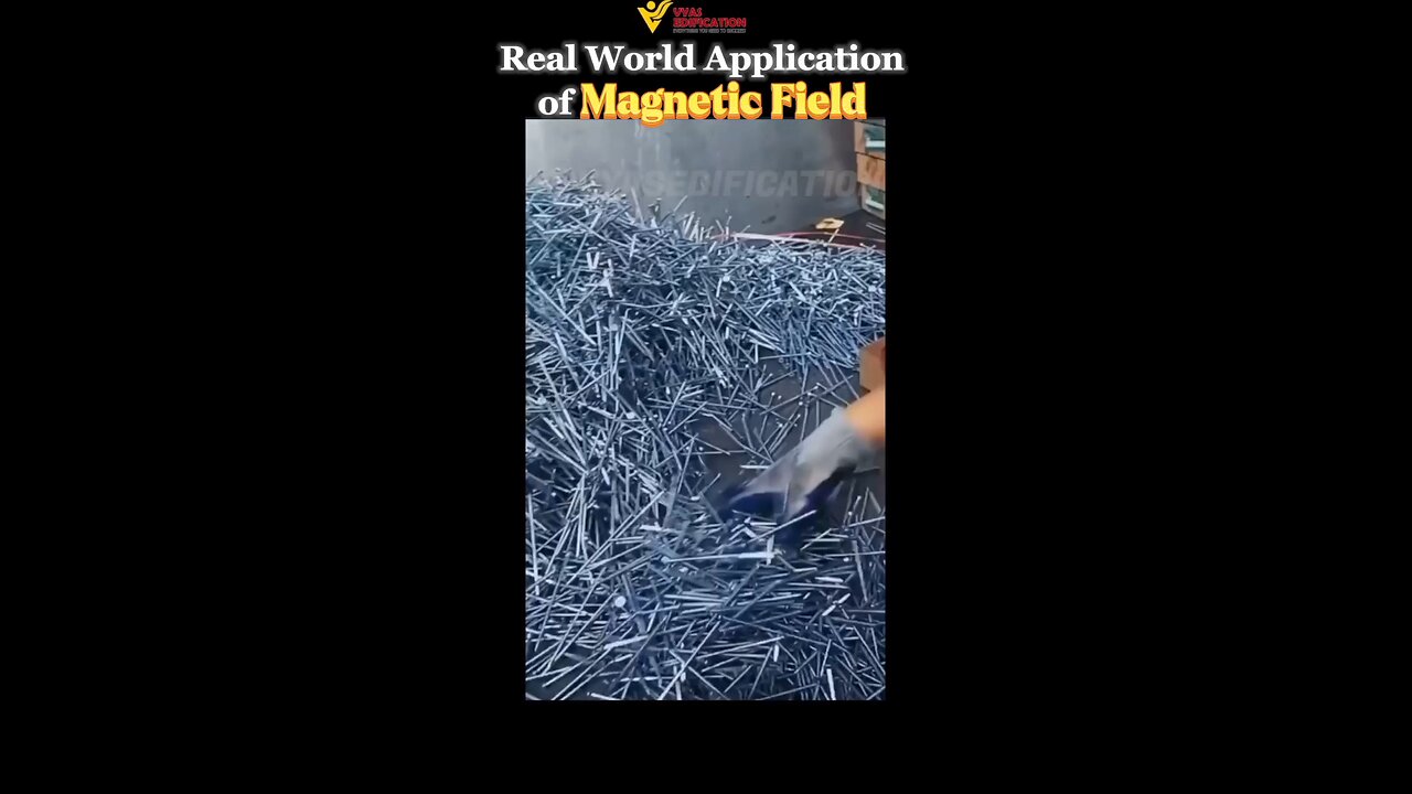 Real application of magnetic field in daily life