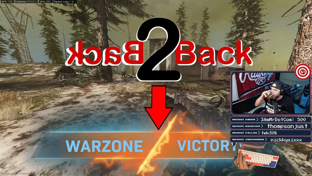 Back 2 Back Warzone Wins using AUG/FFAR/Kar98 | Call of Duty: Cold War/Warzone #shorts