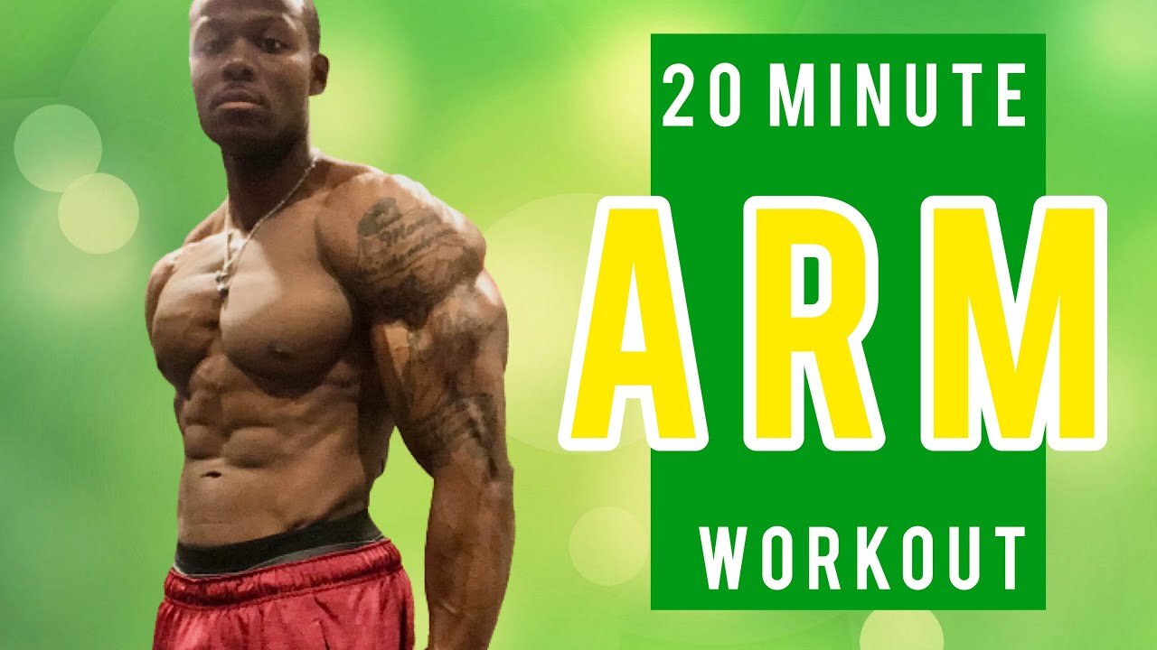 20 MINUTE ARM WORKOUT (One Dumbbell Only) | Follow Along