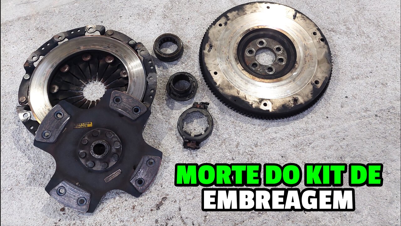 DESMONTEI O KIT DE EMBREAGEM DISPLATEC DO GOL TURBO