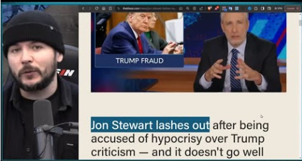 Jon Stewart MELTDOWN Continues, Media Begins LYING To Cover For Stewart Hypocrisy Over Trump Fraud