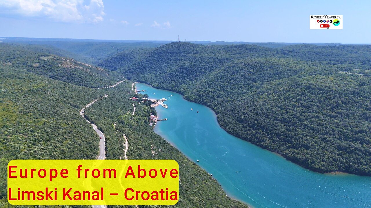 Europe from Above Limski Kanal – Croatia