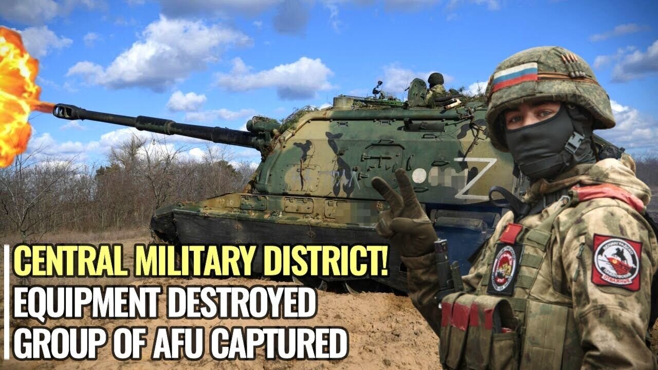 Central Military District offensive operation, group of Ukrainian soldiers captured