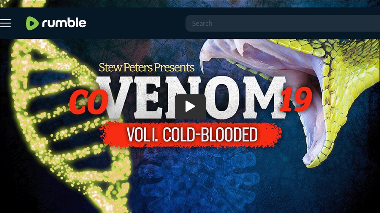 Stew Peters Presents: COVENOM-19 Series Vol. 1