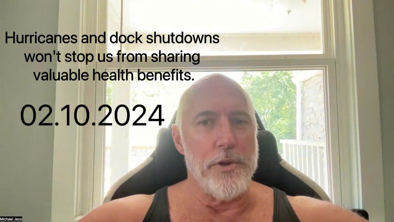 10.02.2024 Hurricanes and dock shutdowns won't stop us from sharing valuable health benefits.