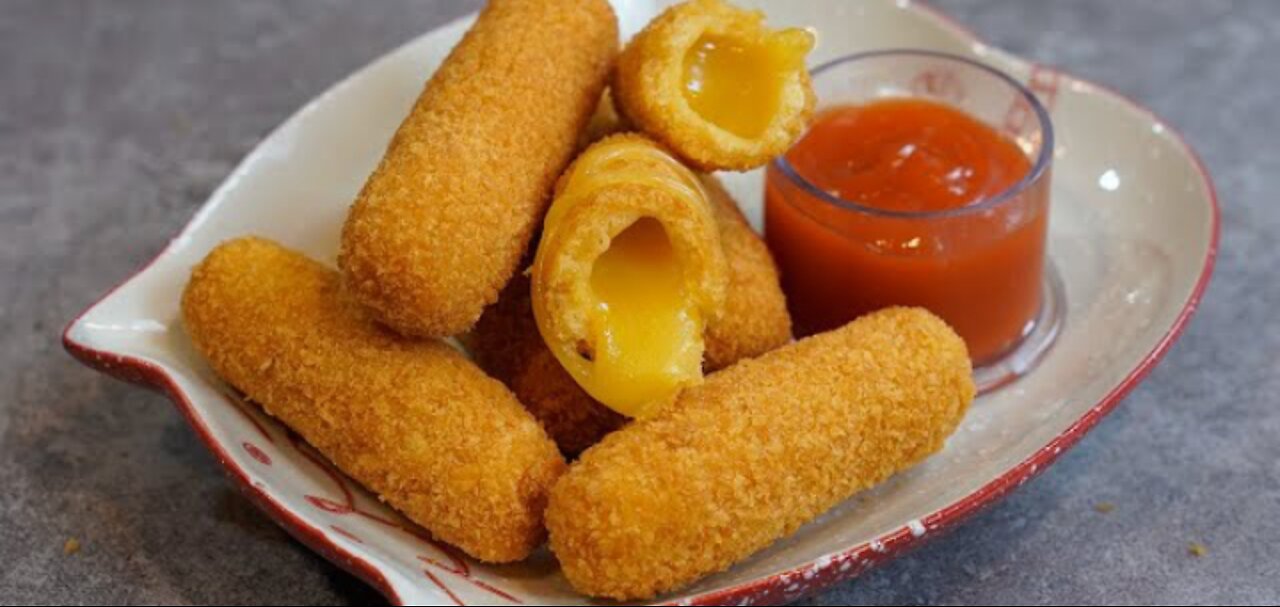 Tasty Cheese Sticks Recipe! Crispy! The Whole Family Loves It