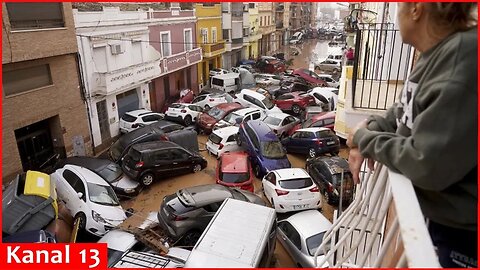 Residents assess damage after flooding devastates Valencian town of Chiva