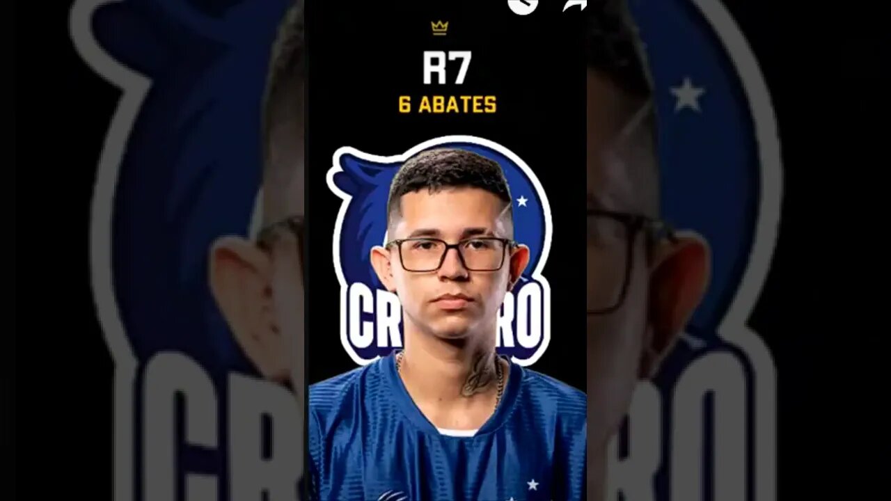 CRUZEIRO CALANDO A BOCA DE MUITA GENTE NO FREE FIRE!! #Shorts