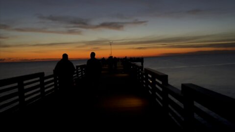 Venice, Florida Fishing Pier #4K #silent #DolbyVision