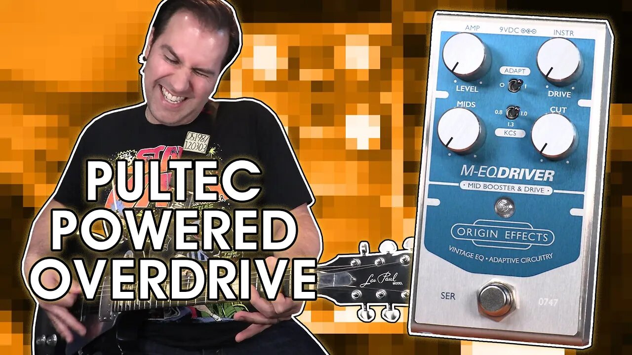 Origin Effects M-EQ Driver | Overdrive Meets Classic Studio EQ | Stompbox Saturday