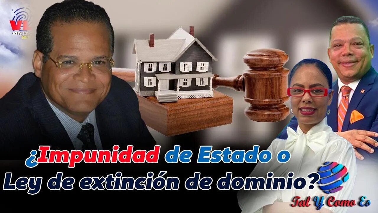 IMPUNIDAD DE ESTADO O LEY DE EXTINCION DE DOMINIO - TAL Y COMO ES